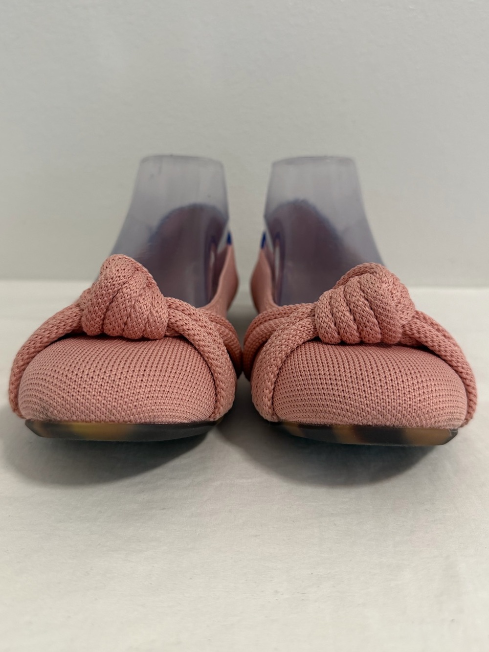 Rothy’s The Knot Ballet Flat pink shoes round point Size 8.5 - Picture 2 of 12